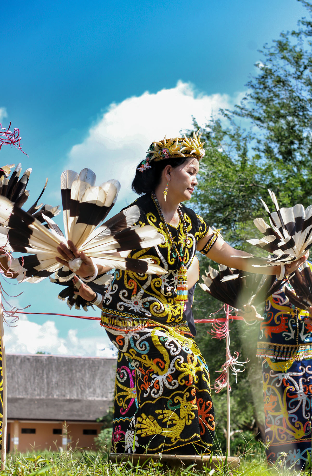 Penari tradisional Kalimantan Timur