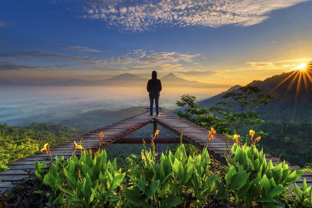 Tempat Indah Untuk Mengejar Matahari Terbit Di Sekitar Borobudur Indonesia Travel