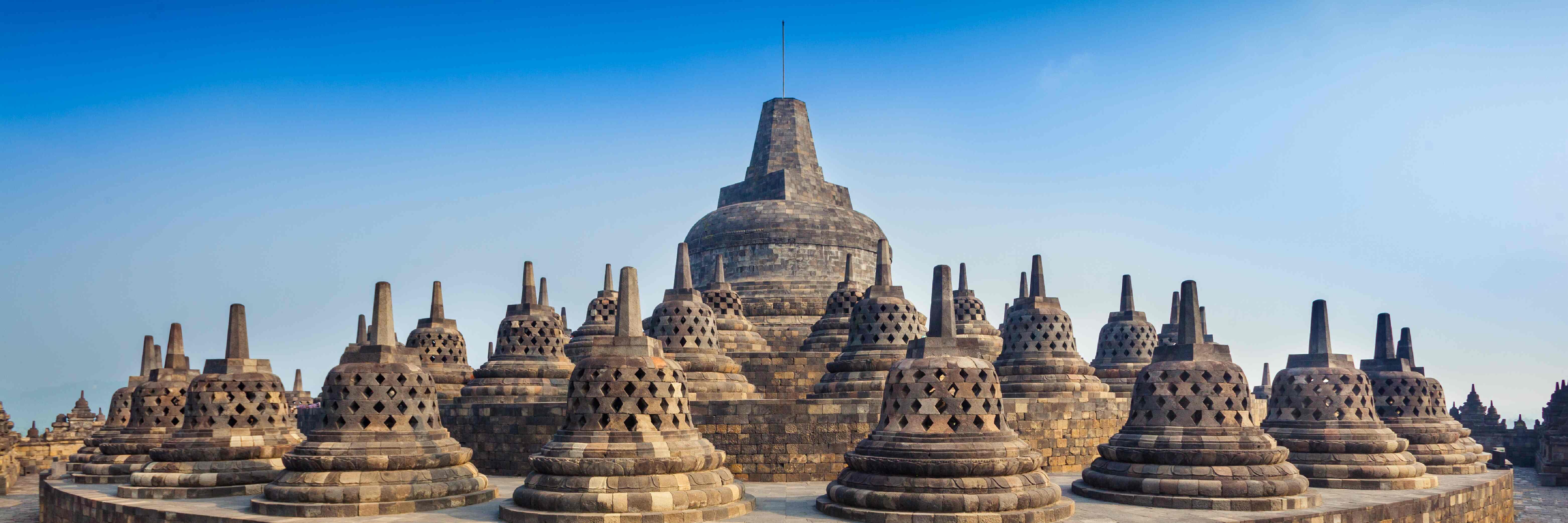 Der Tempel Borobudur, Indonesien