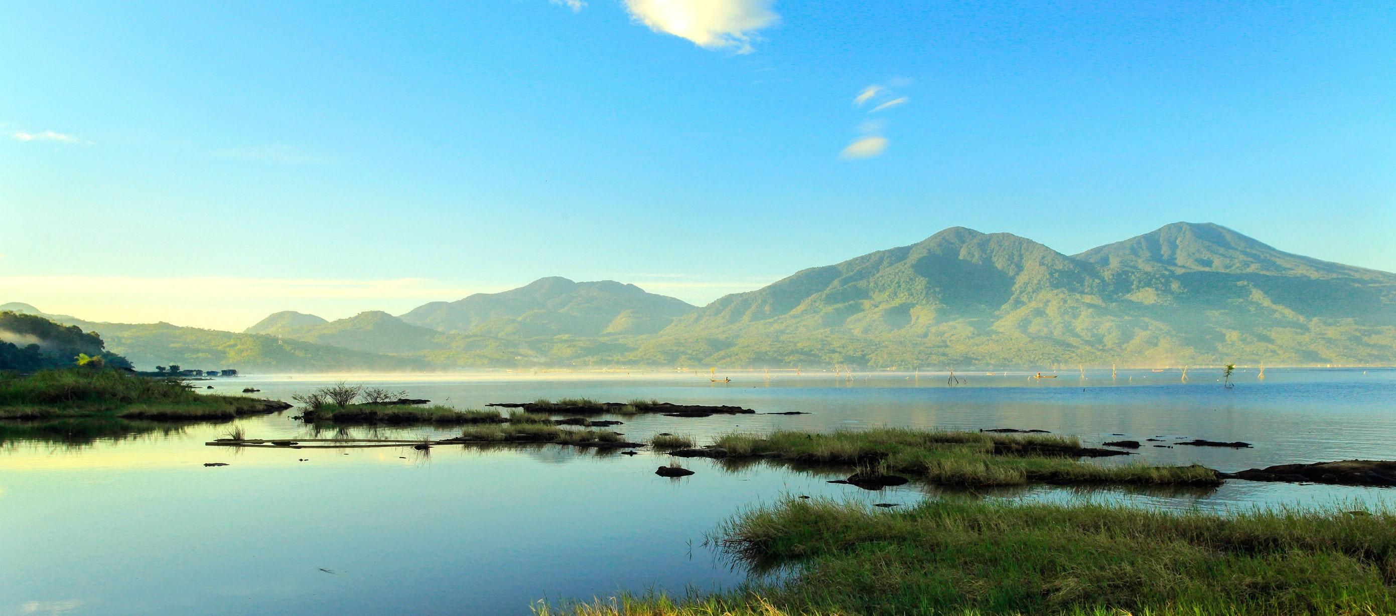 Panoramic Lake Kerinci of Jambi