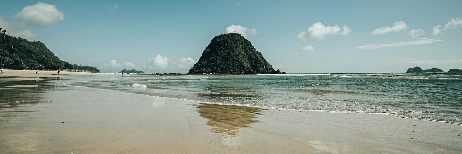 Pulau Merah Beach, Picturesque Beach in the Edge of Java Island