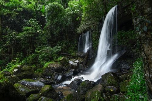 Keindahan Air Terjun Bidadari di Lahat, Sumatera Selatan