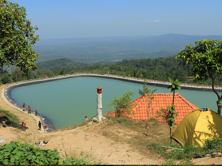 Het Toeristische Dorp Nglanggeran in Yogyakarta