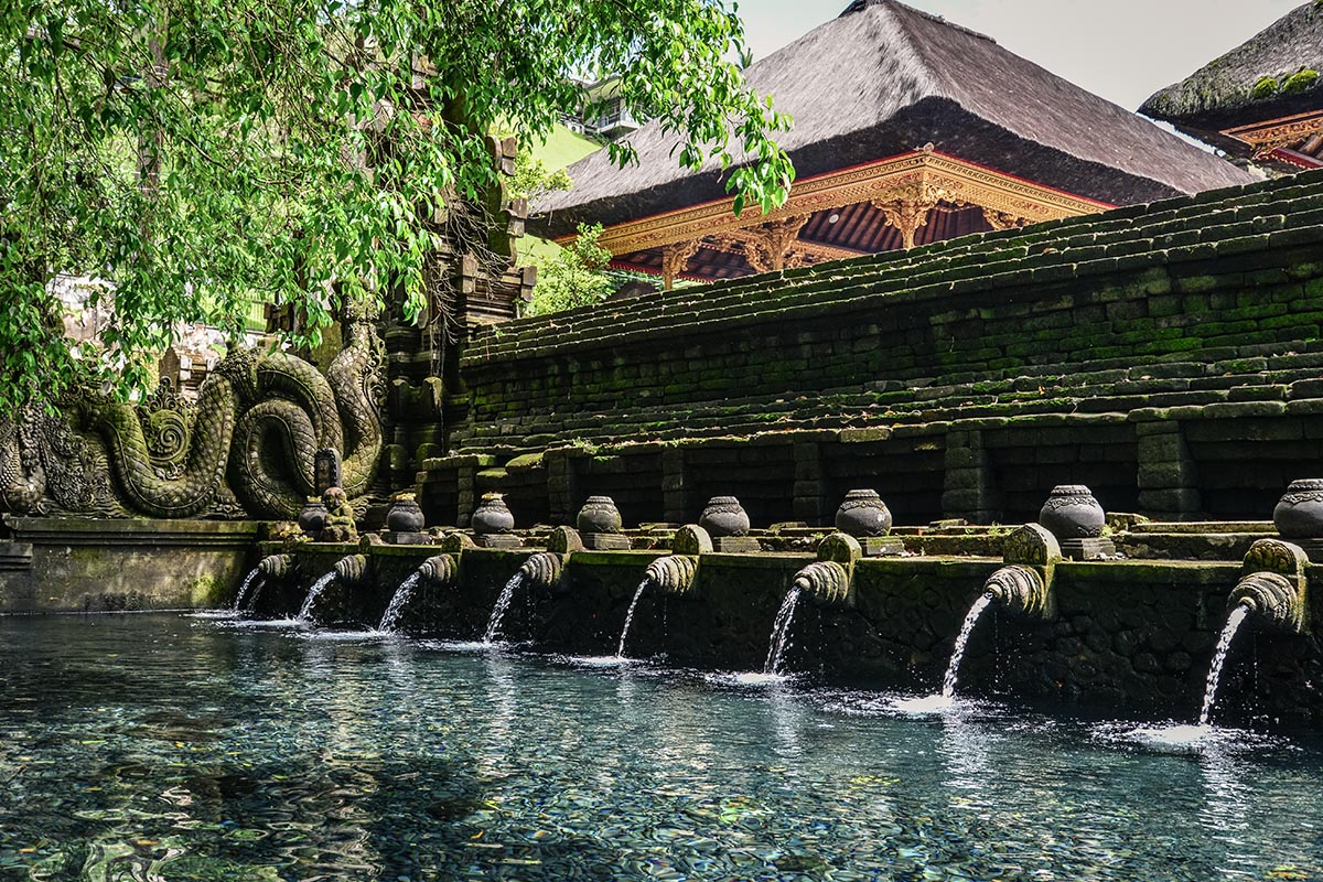 the pool of Tirta Empul