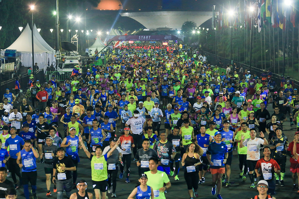 The ELECTRIC JAKARTA MARATHON 2018: Energy of Optimism