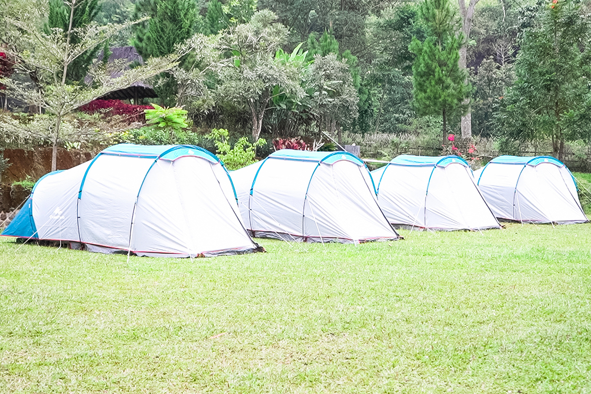 Pagergunung Campsite di Desa Wisata Cibuntu, Kuningan