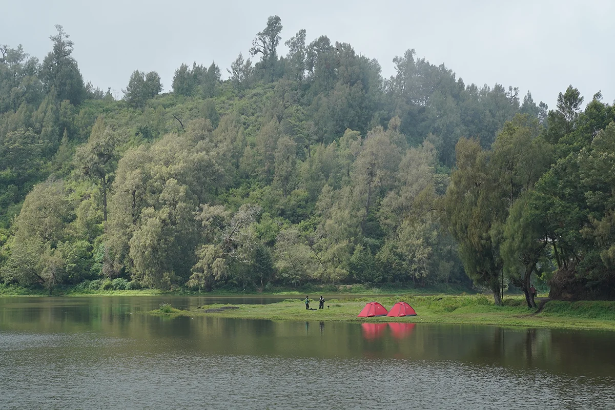 Danau Ranupani di Desa Wisata Ranupani, Lumajang
