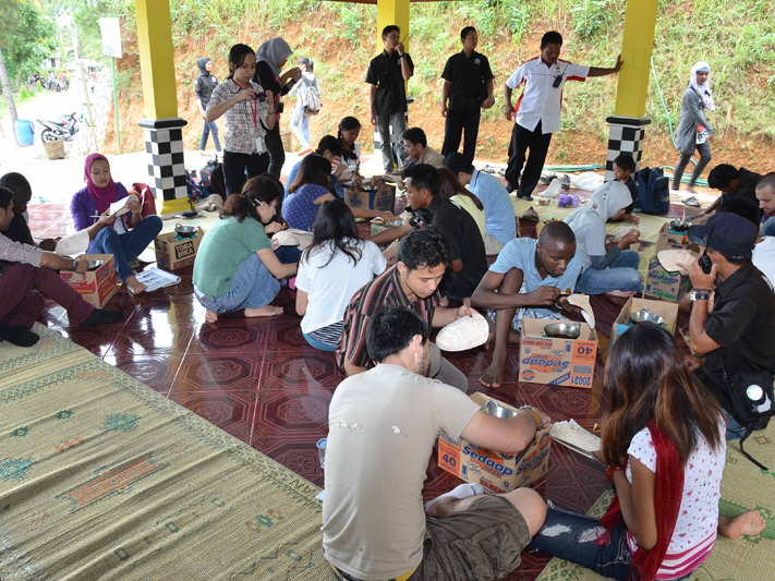 Het Toeristische Dorp Nglanggeran in Yogyakarta